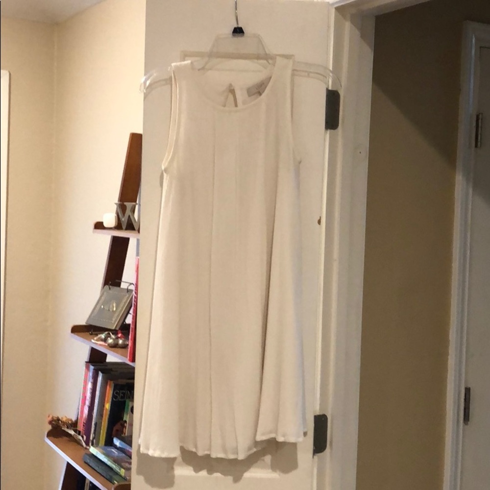 Off white Loft swing dress size XS.